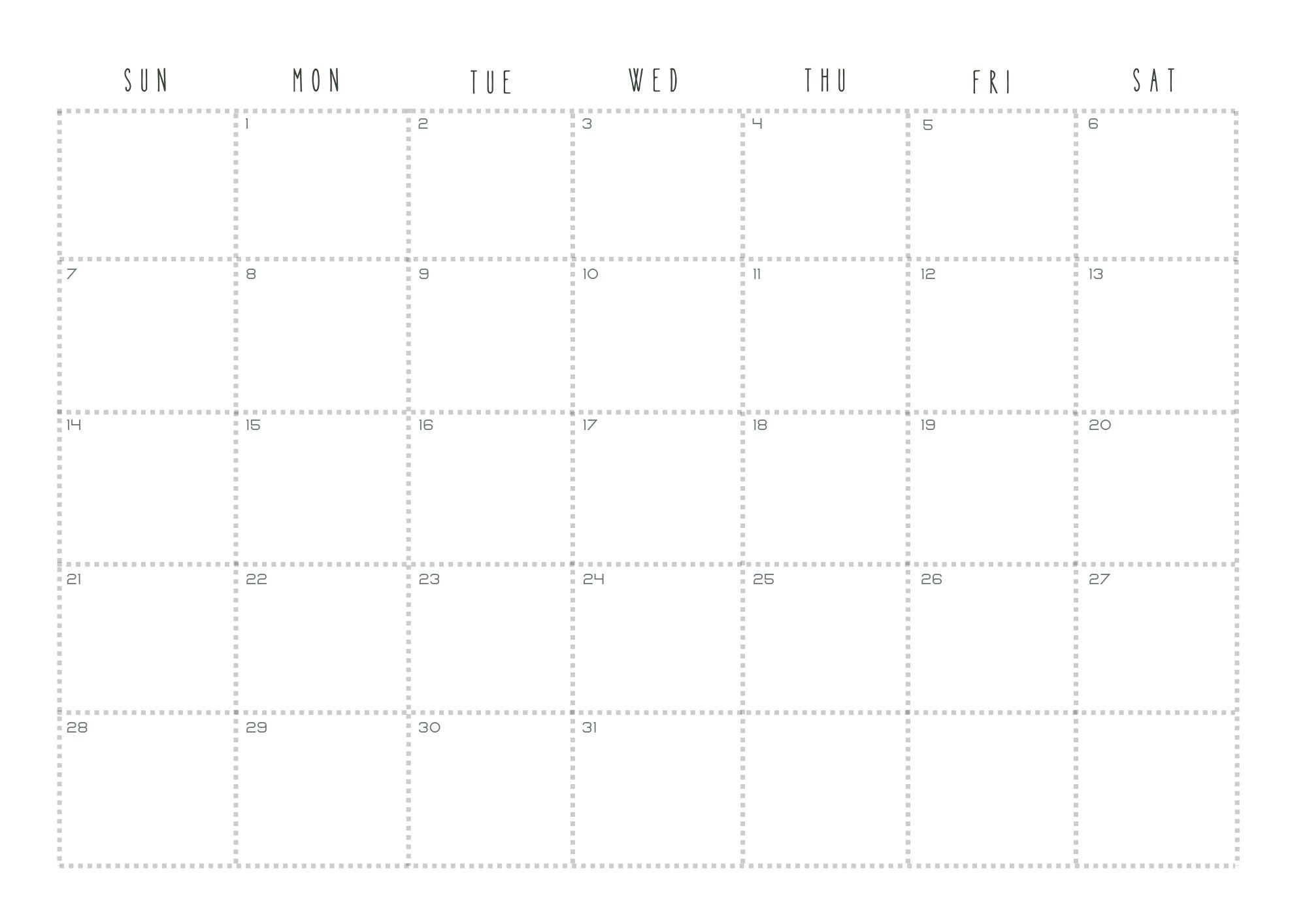 2024 Eucalyptus Wall Calendar Template - Etsy