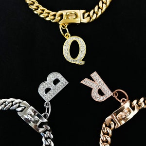 Cuban Link Dog Chain,Gold Dog Collar Chain,Custom Dog Collar,Pet Collar Chain,Dog Accessories,Jewelry Collar For Dog,Handmade Dog Collar