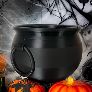Kessel Schüssel - St.Pactriks Tag, Goldtopf Halloween-Dekor, gruseliges Geschenk, Hexenkessel Süßigkeiten Topf, Herbst Dekor, Süßes oder Saures Schüssel, Herbst