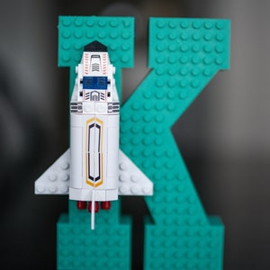 Lego Letter Building Blocks, 3D Printed Name, Customizable Colors, Unique Gift Idea, Colorful Letters, Personalized Gift, Birthday Name