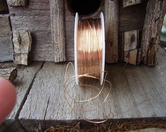 28- Gauge Rose Gold Wire-1 ounce