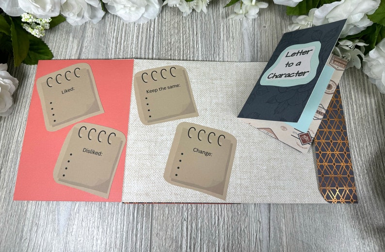 Book Companion Book Review Tools, Book Lover Gift, Book Club Etsy