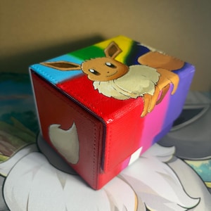Painted Eevee Evelutions Deck Box
