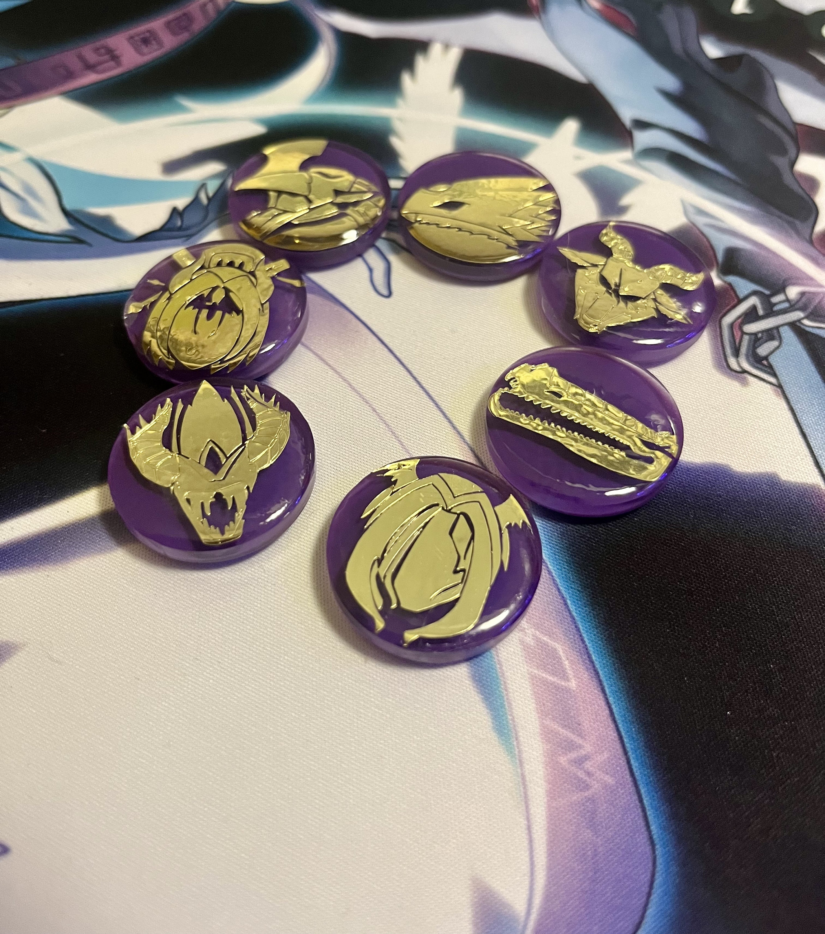 Seven Demon Lords Memory Counters - Etsy