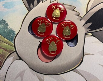 Marcadores Flareon "Habilidad usada" (juego de 4)