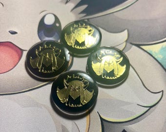 Marcadores de habilidad utilizada de Grimmsnarl (juego de 4)