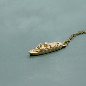 Ship Mate - Vintage Ship Pin Necklace