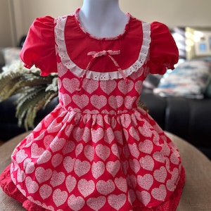 Vestido de corazón talla 3/4