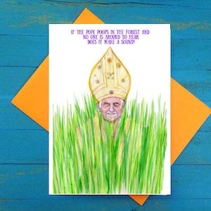 Cartão de felicitações do Papa Cocô