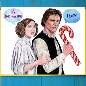 Het is kersttijd, ik weet wenskaart