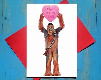 Words are overrated Valentine&#39;s Day card