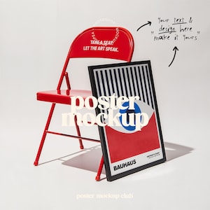 Schwarzer Rahmen Foto Mockup, Poster Mockup anpassen, Rahmen Mockup, Stilvolles Poster Mockup, Spielerisches Rahmen Mockup, Ästhetischer Rahmen Mockup