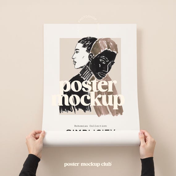 Rolled Poster Mockup, Flat Lay Poster Mockup, A4 Paper Mockup, Poster Tube Mockup, Hand With Poster Mockup, Frame Mockup, The Poster Club