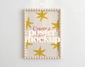 Bobbin Frame Poster Mockup for Wall Art (PSD, JPG)