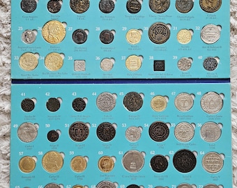 スペイン・ペセタ貨幣コレクション：1946-2001年 外国通貨セット