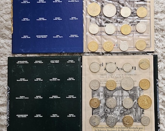 スペイン・ペセタ貨幣コレクション：1946-1996年 外国通貨セット