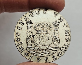 1776年スペイン8レアル硬貨、カルロス3世 - Etsy 日本