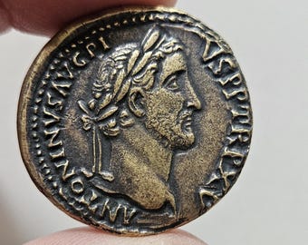 Sestertius Antoninus Pius Ancient Roman Empire Coin Museum Quality / Restrike / Handcrafted Reproductions