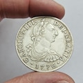 Moneda Espańa 8 Reales 1776 Carlos III / Muy Rara / Restrike product logo