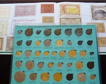 スペイン・ペセタ貨幣コレクション：1946-1996年 外国通貨セット
