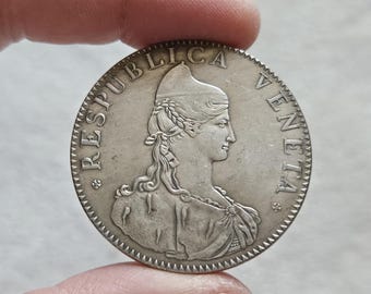 Venetian commercial thaler coin 1756 (Tallero per il Levante) from the period of the Republic of Venice / Restrike