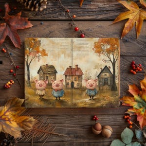 Fairytale Dreams Junk Journal, plakboek fabel, mythisch collageblad, kortstondige volksverhalen, decoupage fantasiefictie, verhalenboekpagina