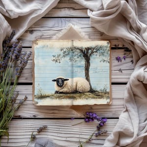 Bauernhofleben Junk Journal, Schaf Junk Journal Printable, Ente Vintage Scrapbook Seiten, Schwein Papercraft, Ziege Rustikal Journal, Hühner Ephemera