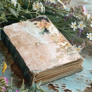 Páginas de diário de casamento, papéis de scrapbook de casamento blush, artesanato em papel para impressão, diário rústico, itens de casamento, azul-petróleo e dourado VOL3