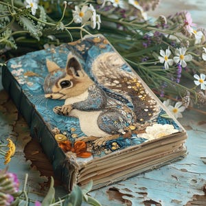 Kit de carnet de bords animaux de la forêt, papier numérique renard, scrapbooking écureuil, créations en papier imprimable cerf, collage de créatures de la forêt, découpage de hibou
