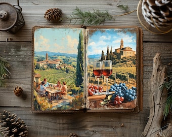 Italien-Junk-Journal-Set, Venedig-Rustikales Journal, Florenz-Scrapbook-Papiere, Papierbasteln, Reise-Ephemera, Italienische Decoupage, Rom-Collage