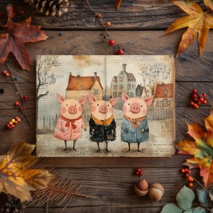 Fairytale Dreams Junk Journal, plakboek fabel, mythisch collageblad, kortstondige volksverhalen, decoupage fantasiefictie, verhalenboekpagina