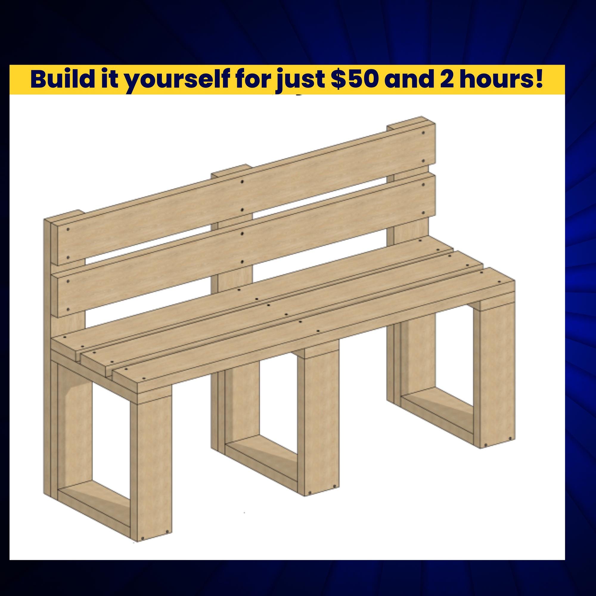 Outdoor bench under $50 hotsell
