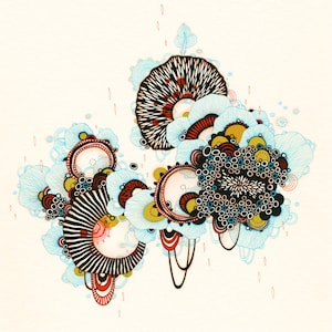 Oset - wydruk artystyczny, wydruk giclee