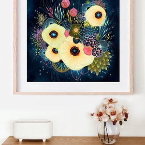 Art Print Vital Abstract Painting Giclee Print image 3