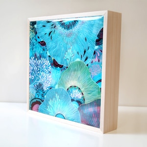 Thrive Resin-Coated Print on Wood Panel image 1