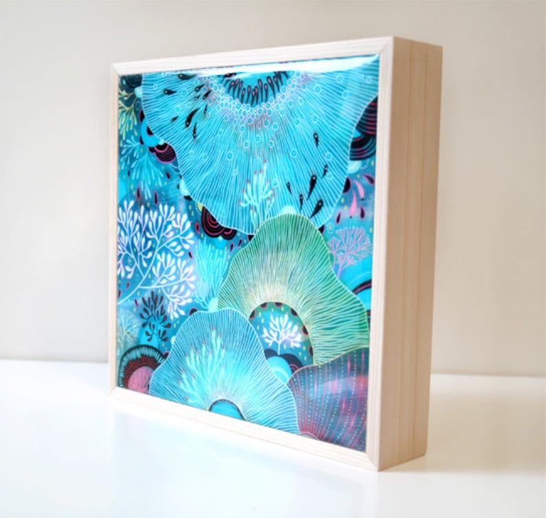 Thrive Resin-Coated Print on Wood Panel image 1