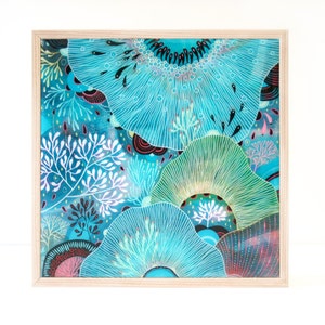 Thrive Resin-Coated Print on Wood Panel image 2