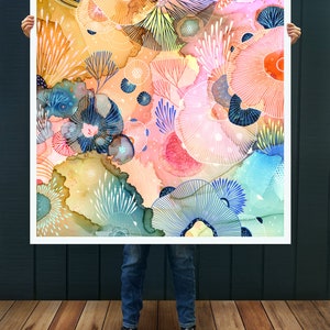 Kunstdruck Extra Large Print Dive von Yellena James Bild 3