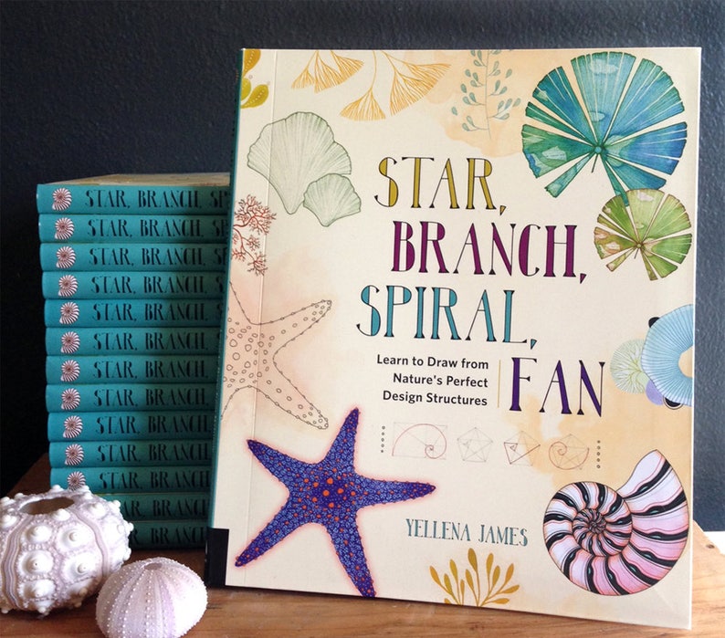 Star, Branch, Spiral, Fan Book by Yellena James, Signed Copy image 1