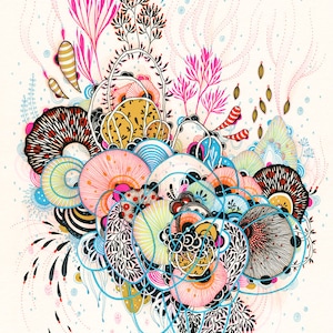 Giclee Fine Art-afdruk - Glimp - Afdruk