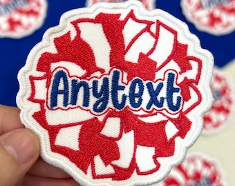 Personalized Cheer Patch – Custom Embroidered Name Badge