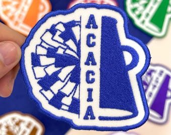 Personalized Name Tag Patch – Embroidered Team Name, Iron-On or Sew-On