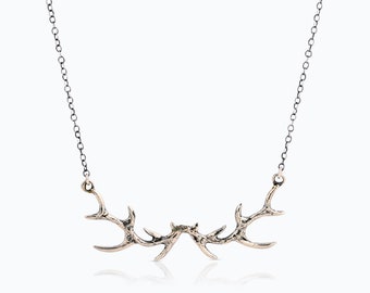 Sylvana Necklace | Antler Necklace | Forestcore Necklace | Gothic Necklace