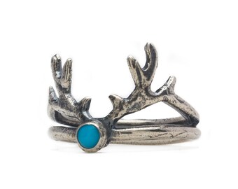 Sylvana Ring  | Antler Ring | Deer Ring | Forestcore Ring