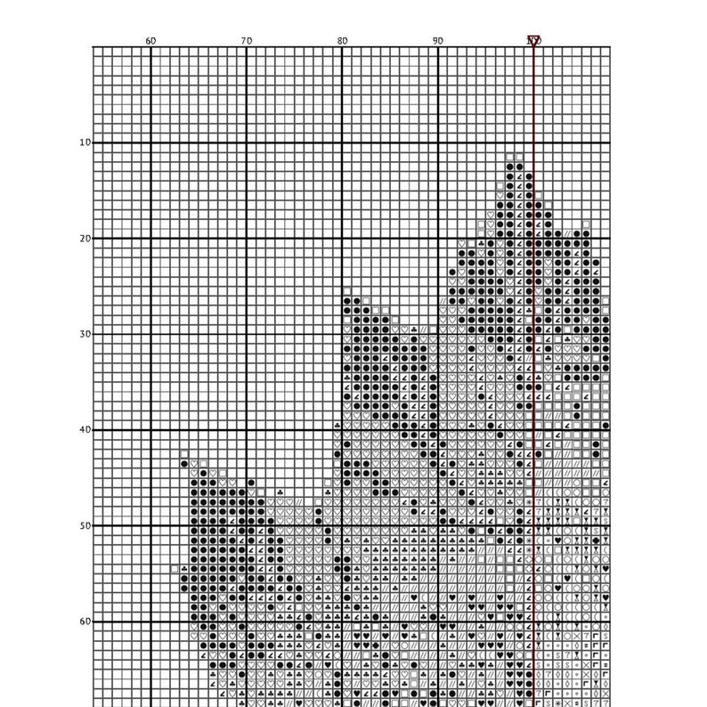 Leaf Cross Stitch Pattern Instant PDF Download - Autumn Leaf 2 ...