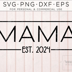 Mama SVG, Anúncio de gravidez de 2024 SVG, Mom Life, Grávida, Esperando, Camisa de maternidade, Svg popular, Camisa MAMA Svg, Nova mãe Svg, Nova mãe