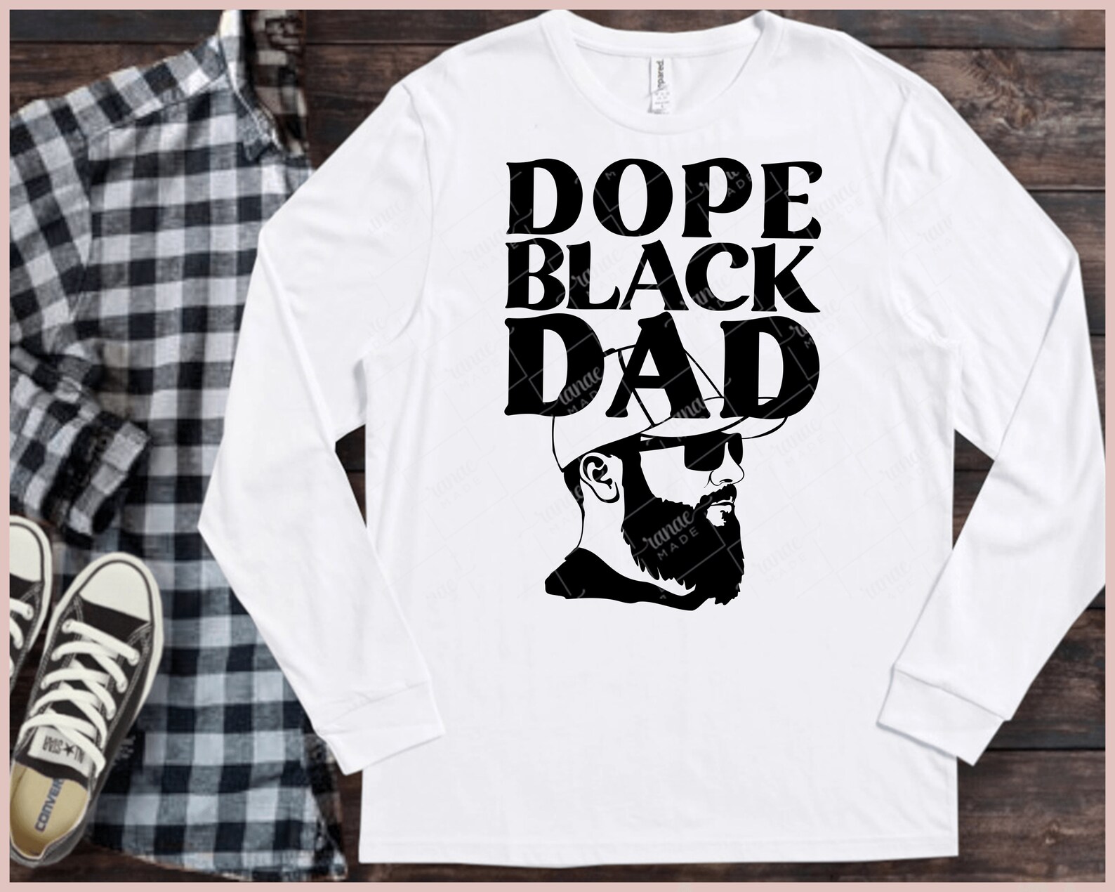 Dope Black Dad Svg Black Dad Svg Dopest Dad Svg Black | Etsy