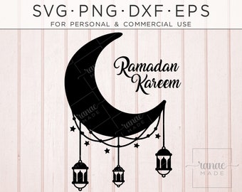 Ramadan Svg, Ramadan Kareem Svg, Muslim Svg, Ramadan Decoration Svg, Moon Svg, Lantern Svg, Islamic Svg, Eid Mubarak, Ramadan Decor, Png