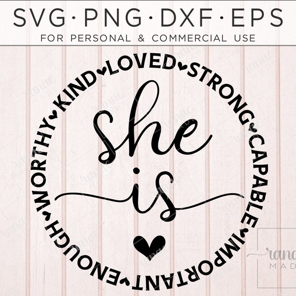 Girly Svg, Motivational Svg, Feminist Svg, She Is Strong Svg, Boss Lady Svg, Christian Svg, Inspirational Svg, Tshirt Svg, Teen Girl Svg