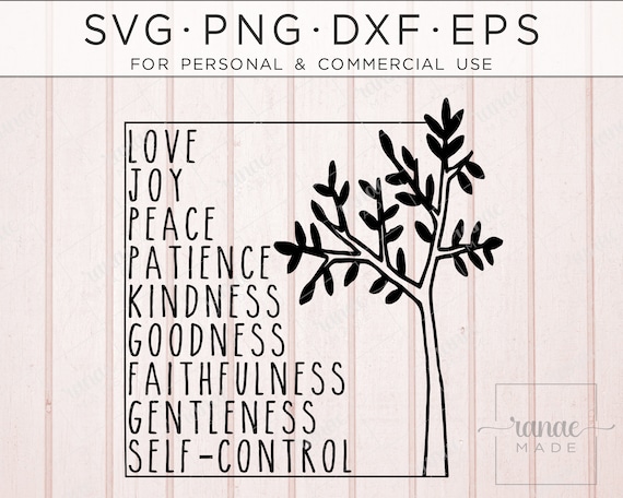 Bible Svg, Fruits of the Spirit Svg, Church Svg, Christian Cricut Svg, Bible Quote Svg, Scripture Svg, Bible Clipart Png, Farmhouse Sign Svg